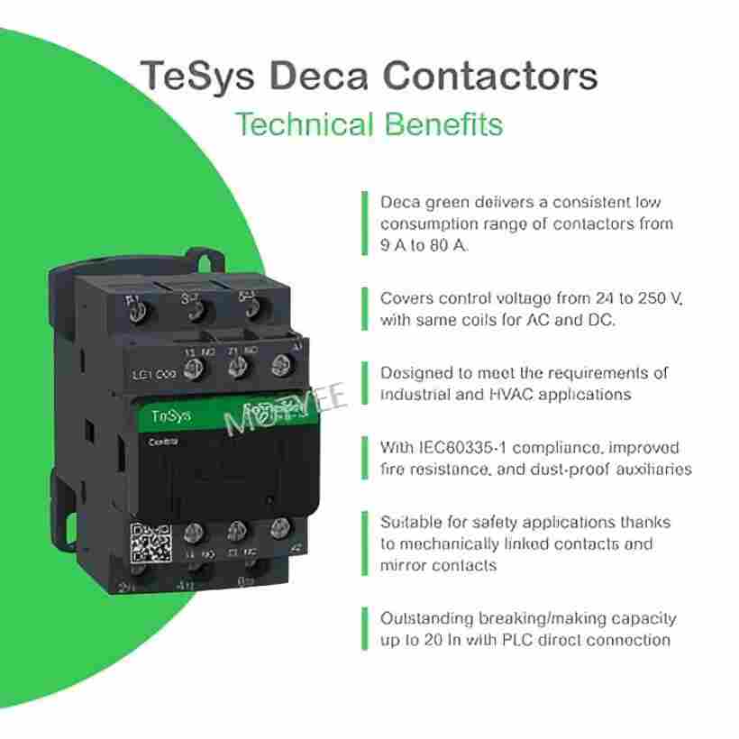 S-chneider TesSys D magnetic 4P DC contactor LC1DT20