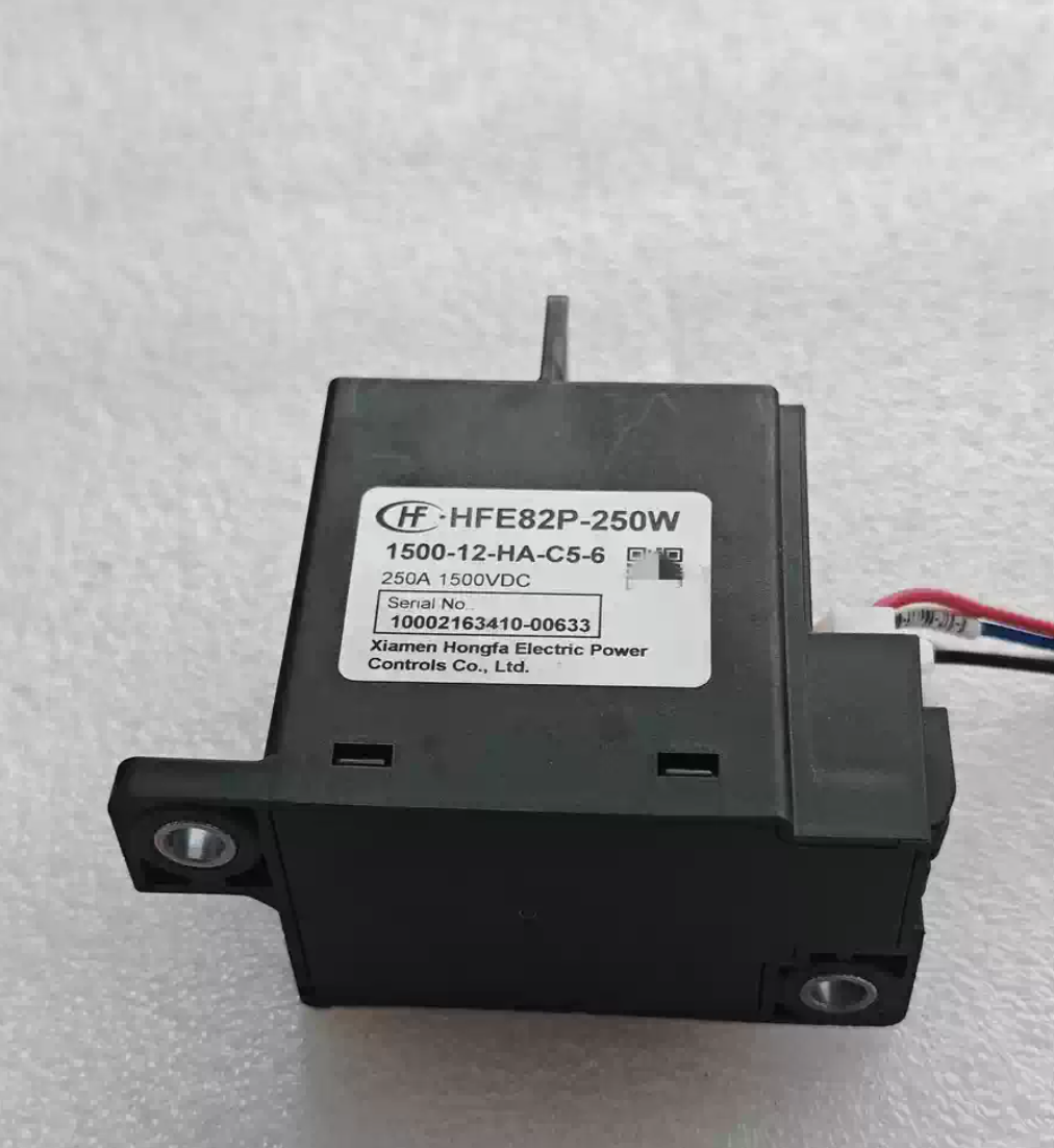 HFE82V-20 HONGFA High Voltage DC Contactor 450V 750V 1000V 20A Contactor Relay Contactor 24V DC 12V DC HFE82P-20/1500-24-H-Q2M-1