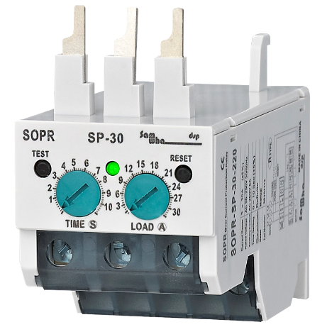 SAMWHA-DSP SOPR-SP-10 Electronic Overload Relay Motor Protector Thermal Overload Relay For Contactor