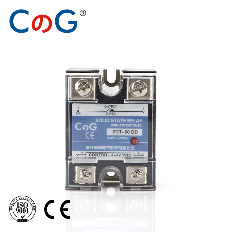 CG 10A 40A 60A 80A 100A 200A 400A DD SSR Single Phase DC Control DC Heat Sink SSR-10DD 200DD 100DD Solid State Relay