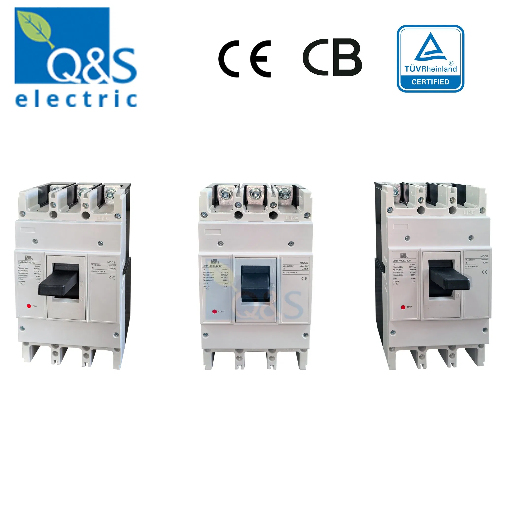 Compact Design Molded Case Circuit Breaker for Space Efficient Panel Installation