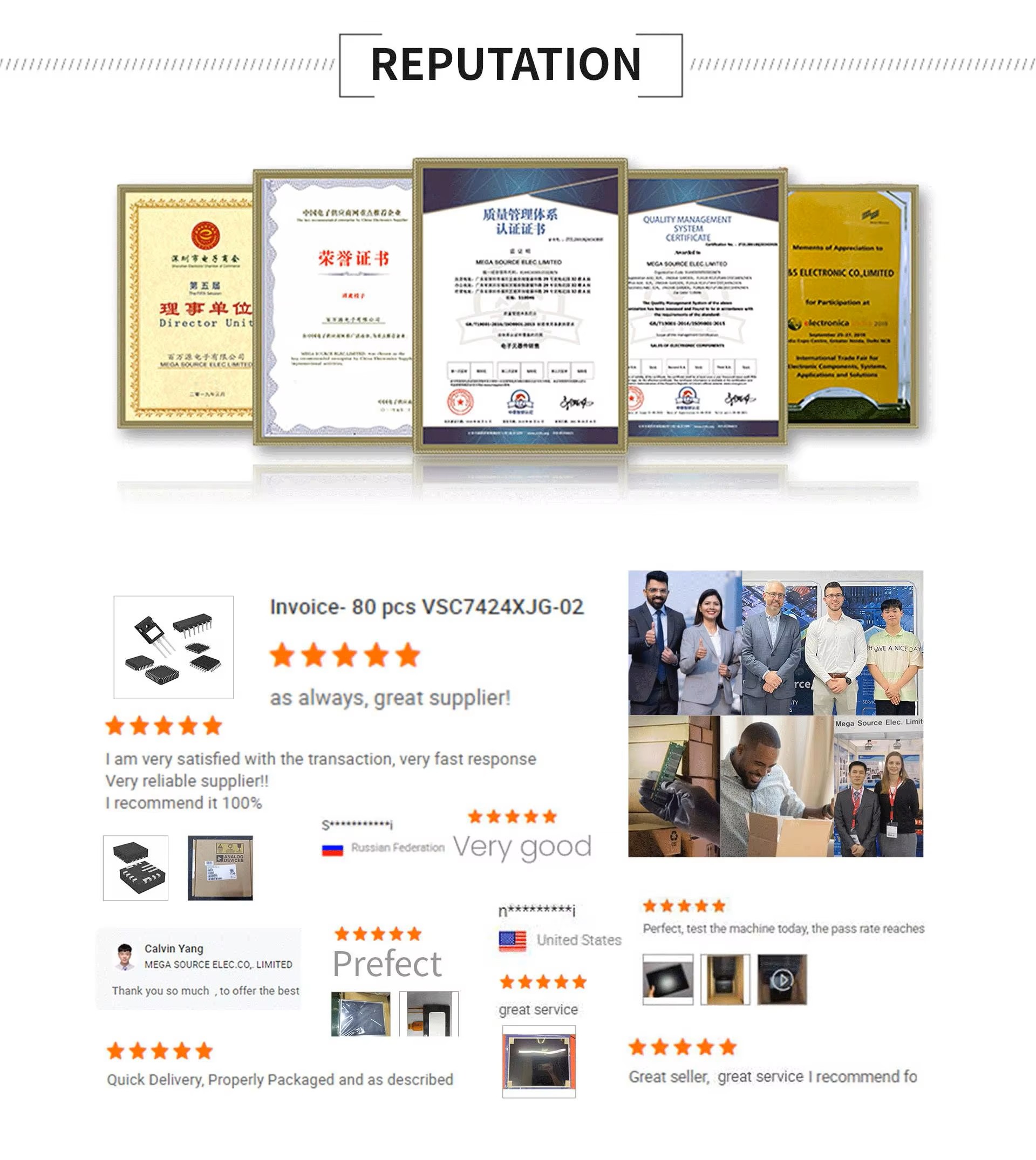 Certifications