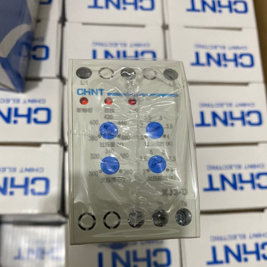 China Supply CHNT Brands Miniature Phase Sequence Protection Relay XJ3 Series XJ3-D AC380V Phase Failure Relay