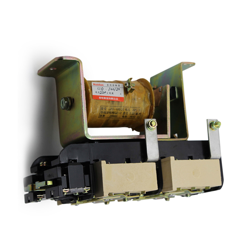 220V DC Contactor Relay CZ0-100/20 400A Breaking Current for Machine Tools Electrical Control Equipment (Protective Application)