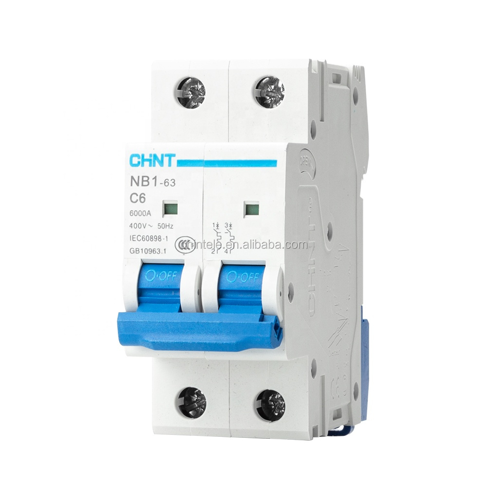 China Manufacturer Professional Sale CHNT CHINT Mcb Electrical Miniature Circuit Breakers 16a 63a 220v 1P 2P 3P 4P Disyuntor
