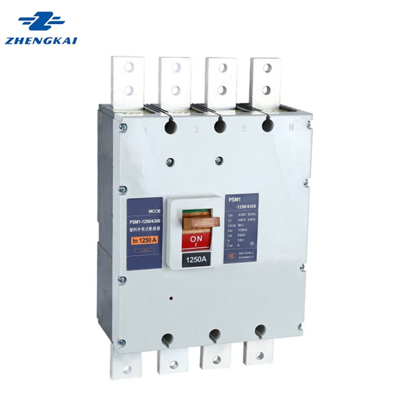 Durable Thermal Magnetic MCCB Molded Case Circuit Breaker 63A 125A 250A 400A 630A 800A 1000A 1250A 1600A