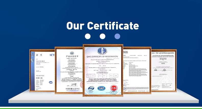 Certifications