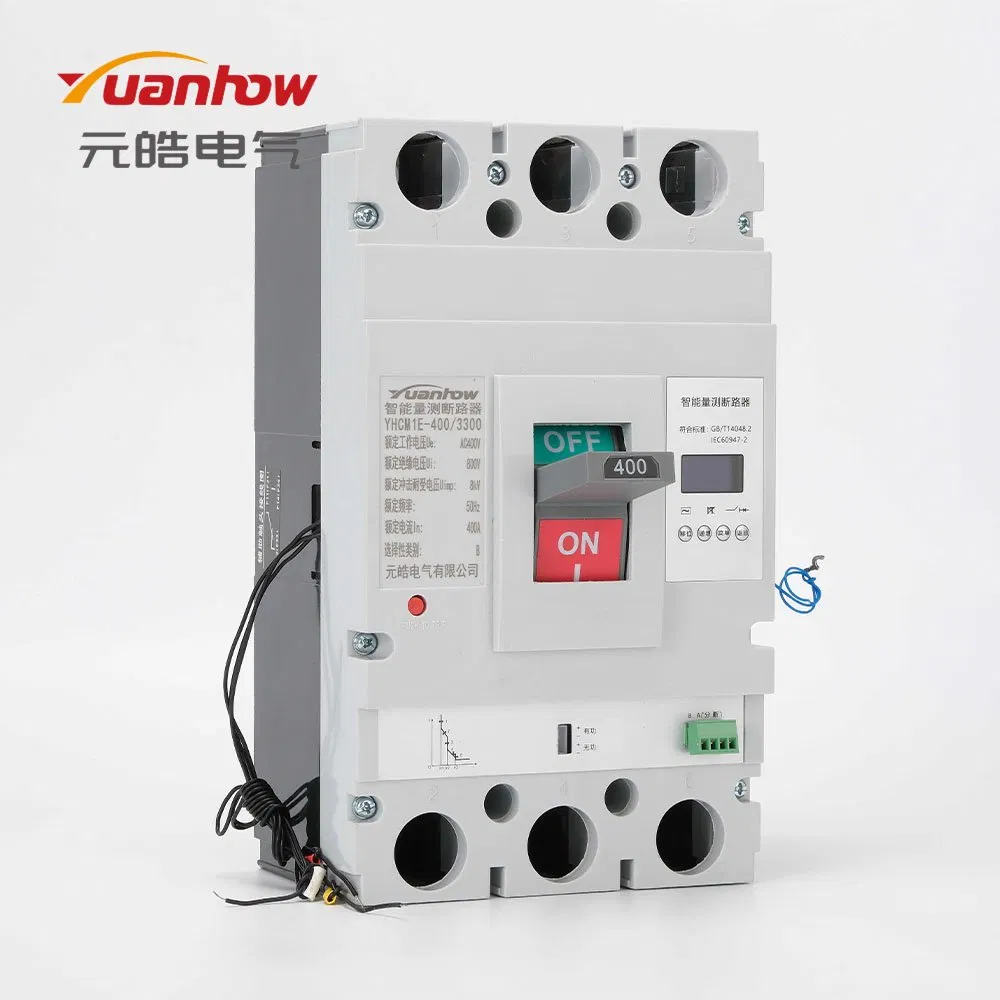 High Precision 3pole 800V 400V Smart Molded Case Circuit Breaker MCCB