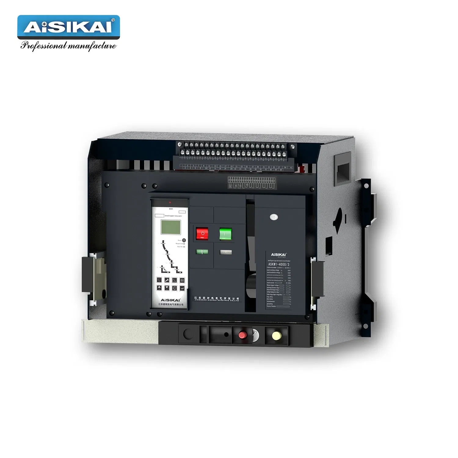 Acb 2000A 6300A 3p 4p Drawout Type Intelligent Universal Air Circuit Breaker