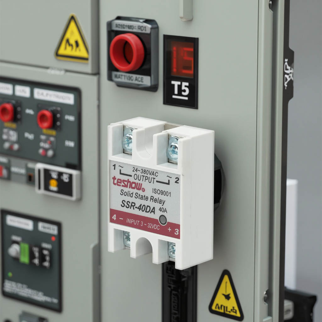 GMAX SSR-40DA Customizable Single Phase 40A Solid State Relay High Power Miniature ABS Material Sealed Protection OEM Support