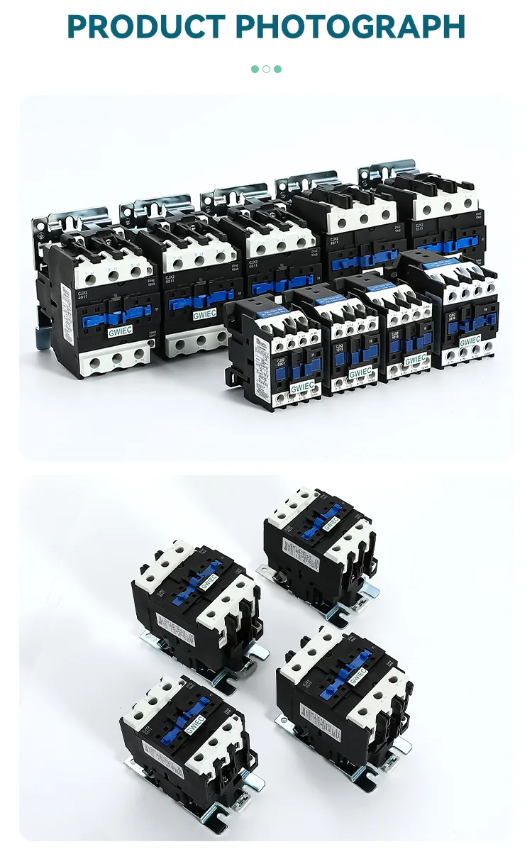 CJX2-0910 AC Contactor Electrical Phase Power Magnetic Contactor