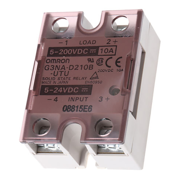 Omrons Solid State Relay G3NA-210B-UTU AC100-240 10A Load 1 Year Warranty Copper Contacts