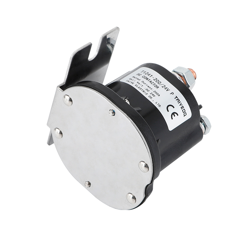 12V/24V/48V 200A 1NO 1 Phase DC Contactor T1241-200 for Battery Trucks Electric Forklifts Winches &amp; Vehicles