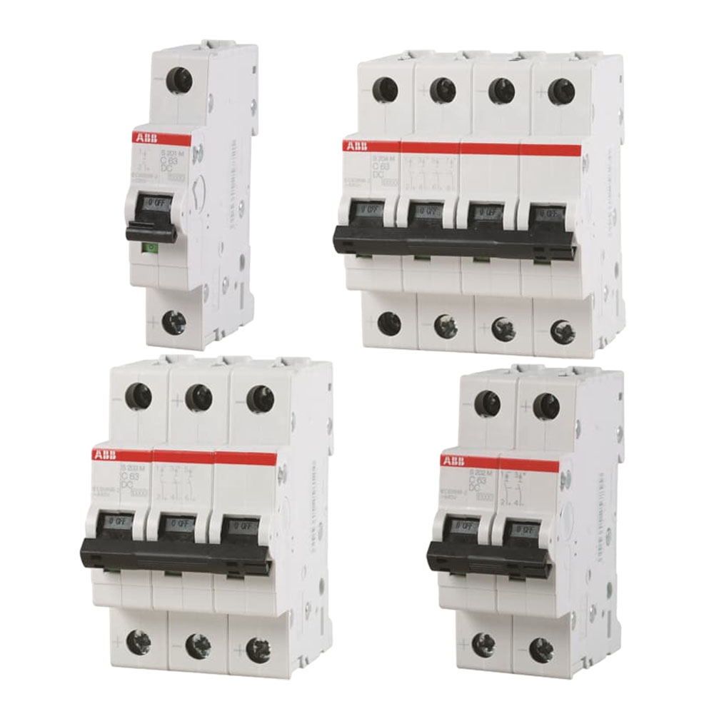 Original ABBs S201M-Z3DC S202M-Z3DC S203M-Z3DC S204M-Z3DC S200MDC Series DC Miniature Circuit Breaker 3A MCB