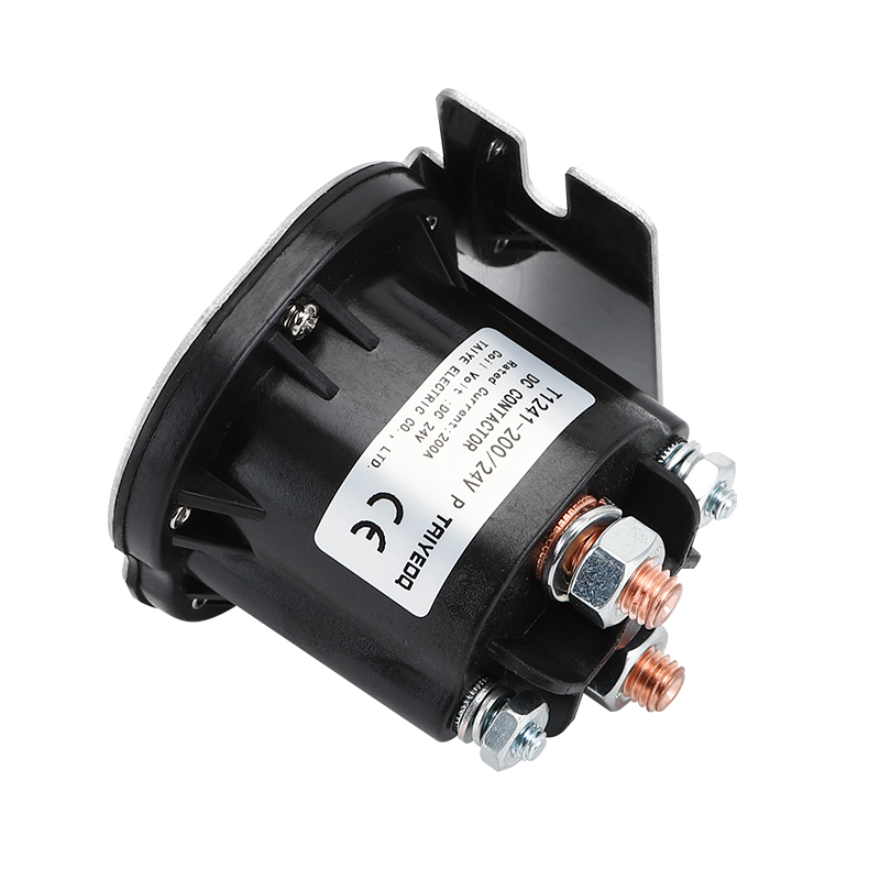 12V/24V/48V 200A 1NO 1 Phase DC Contactor T1241-200 for Battery Trucks Electric Forklifts Winches &amp; Vehicles