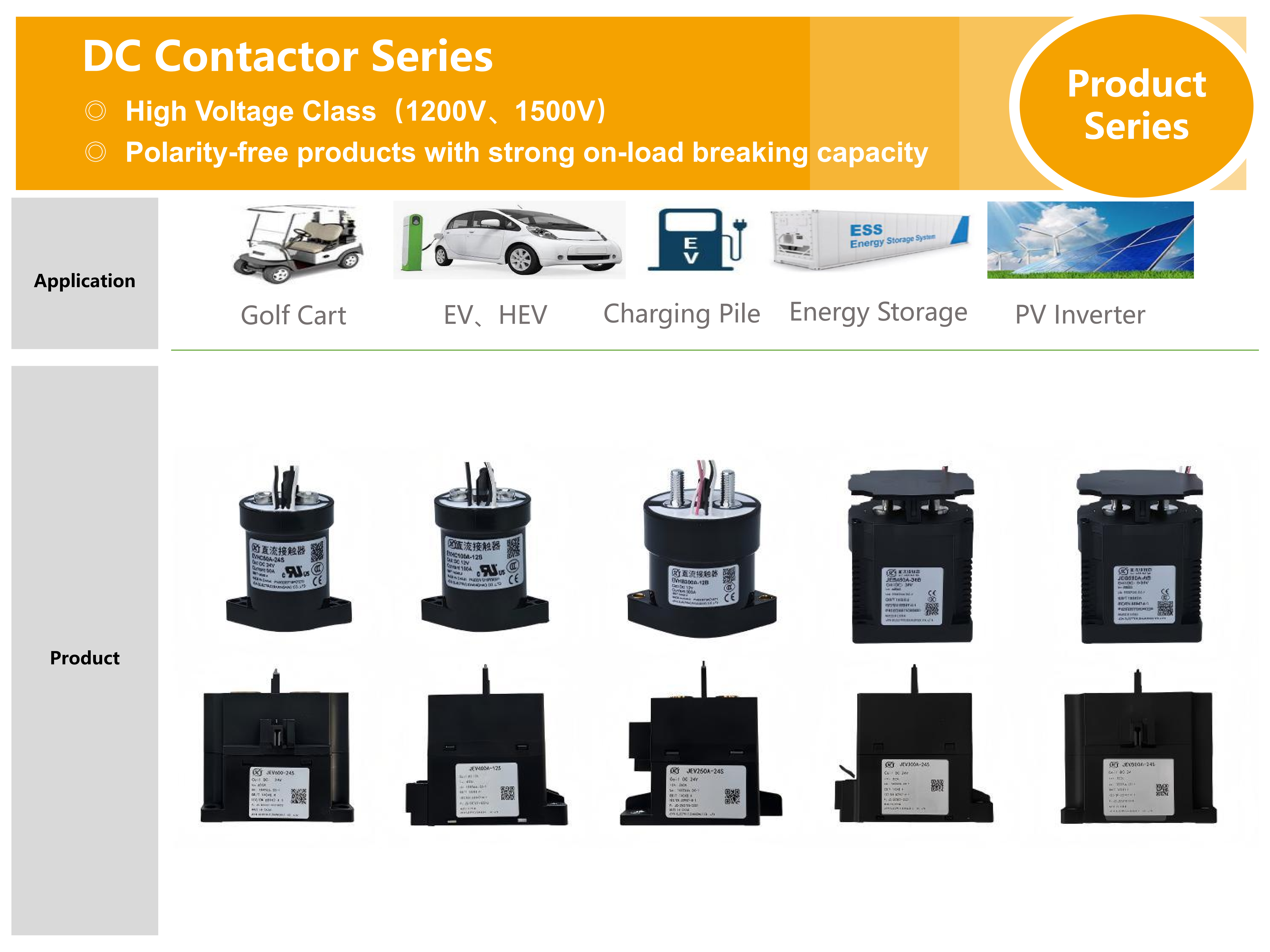 Contactor DC Load 12v DC AUX Contactor 150A for Battery Contactor DC 12 JEV150