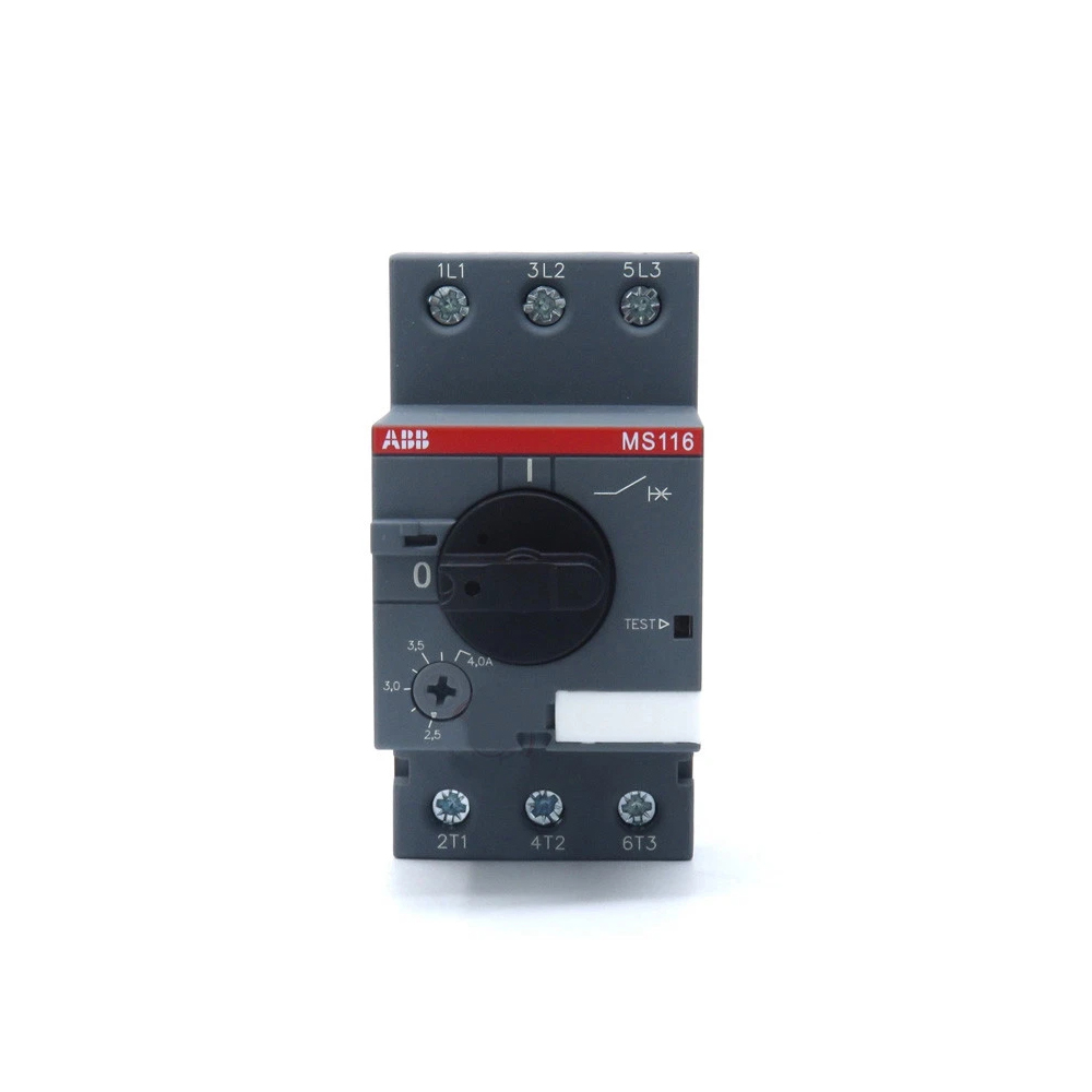 AB-B MS116-1.6 Manual Motor Starter 1.0-1.6A 4B-40 Industrial Control System AB-B MS116-1.6 MANUAL MOTOR STARTER