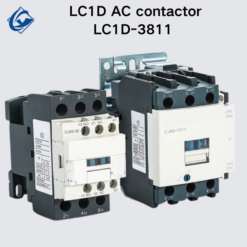 AC Contactor Factory LC1d-3811 Series 220V 380V 110V Coil Electrical AC Contactor
