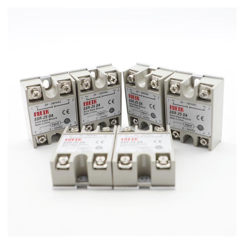 220v 25a 40a 60a 75a 80a 100a 120a single phase solid state Solid ssr relay ac to ac
