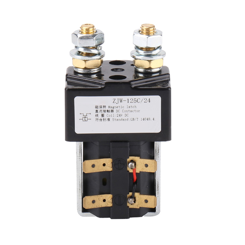 ZJW-125C Normally Open Style 12V 24V 36V 48V 60V 72V 100A 125A 200A Forklift Handling Vehicle Car Winch DC Contactor