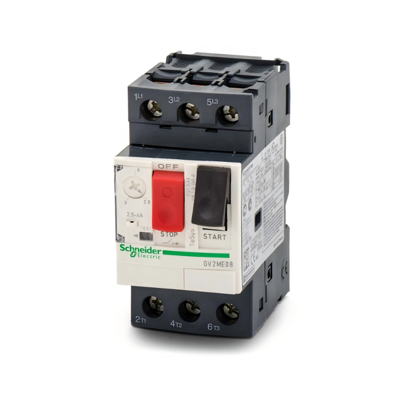 Original New Schneider Electric GV2ME08 TeSys Deca Manual Starter and Protector 2.5-4A Thermal Magnetic