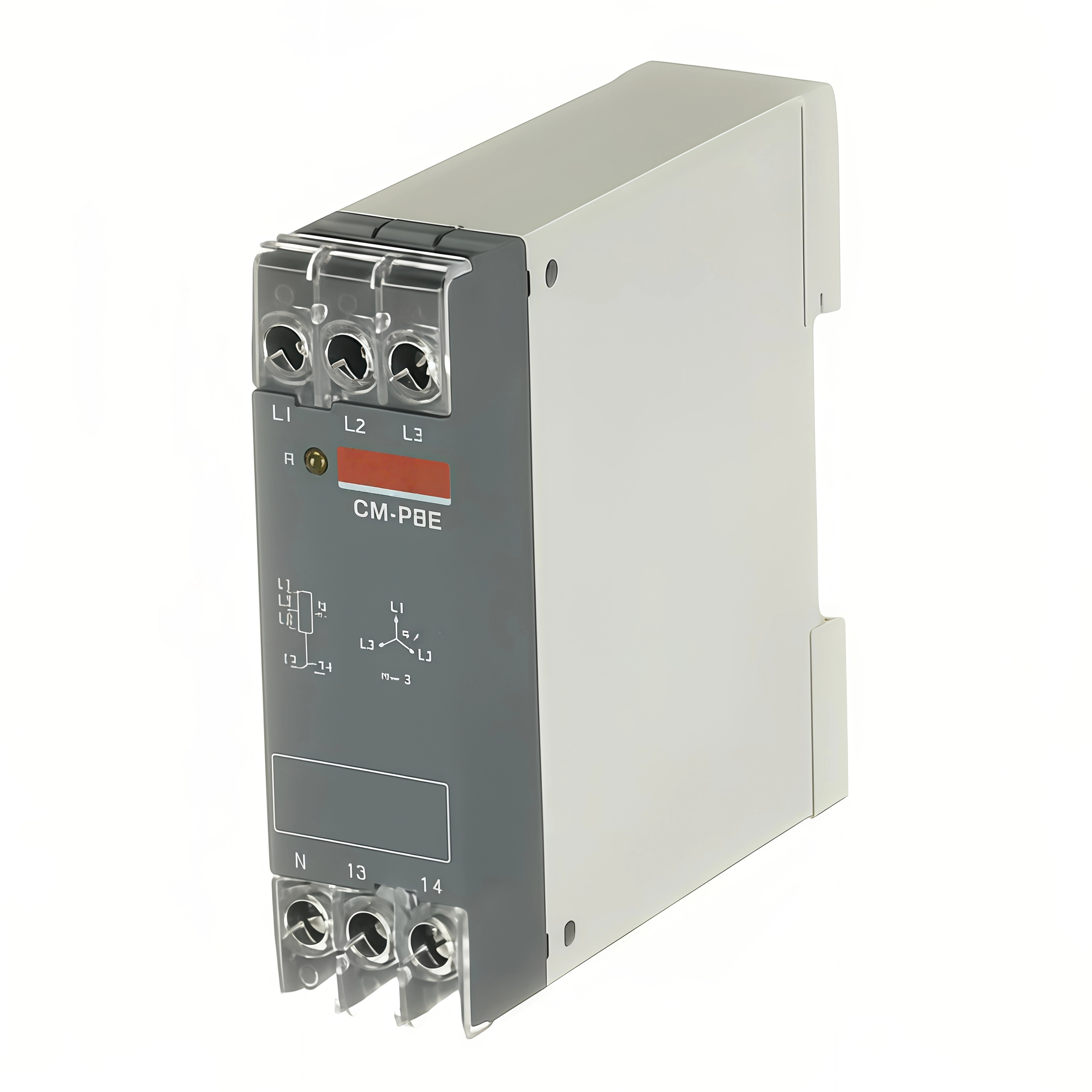 Adjustable Multi-Function Three Phase Monitoring Relay Module DIN Rail Mount Off-Delay Mode 220V AC/DC For Automation Control