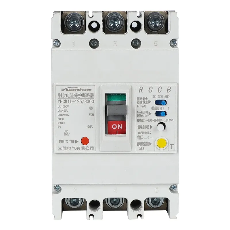 High Precision 3pole 800V 400V Smart Molded Case Circuit Breaker MCCB