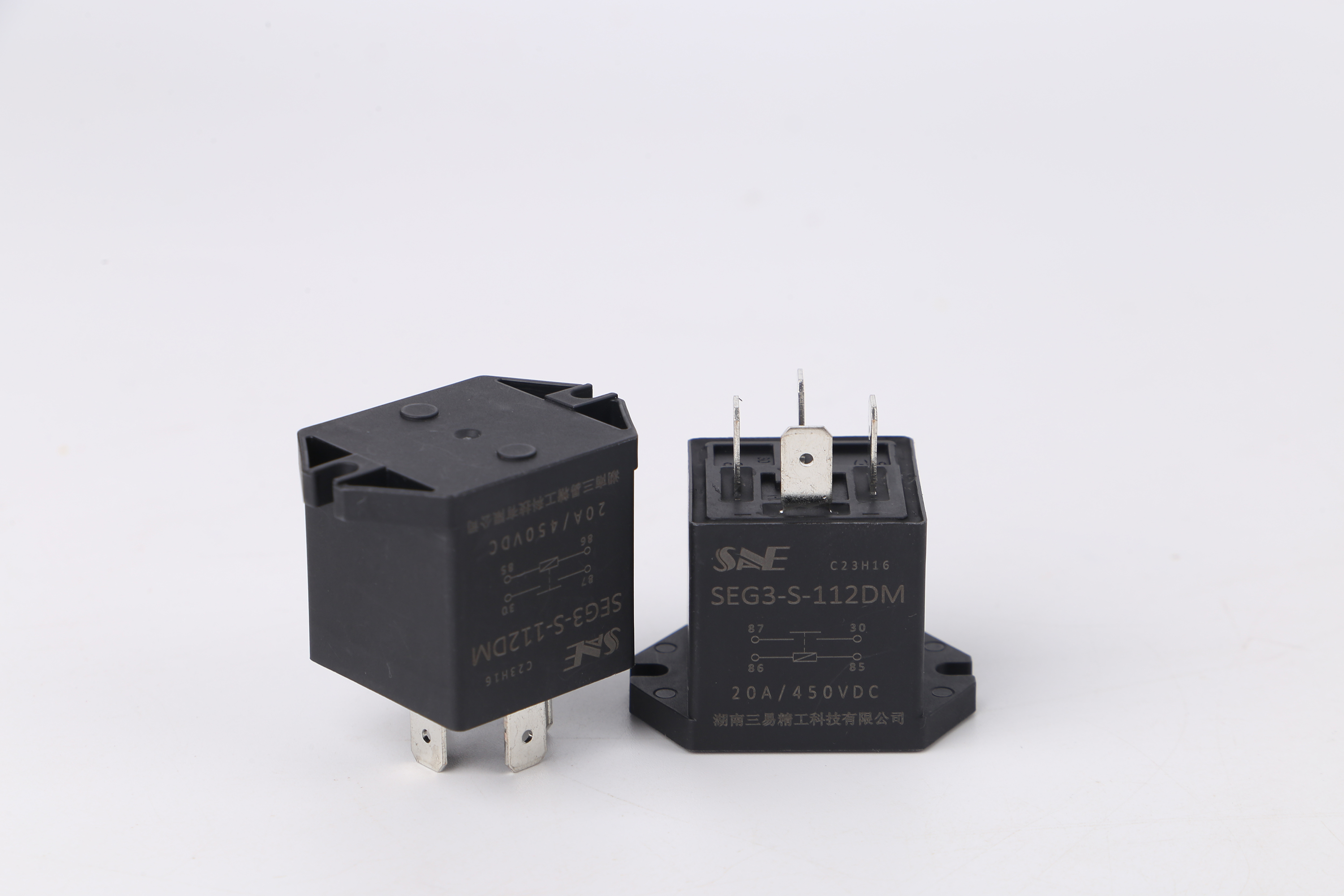 SNE SEG3-S-112DM Electromagnetic Phase Failure Dry Contact Smart Overload Compact 100A 12VDC 4 Pin TUV Battery Pack/Energy Relay
