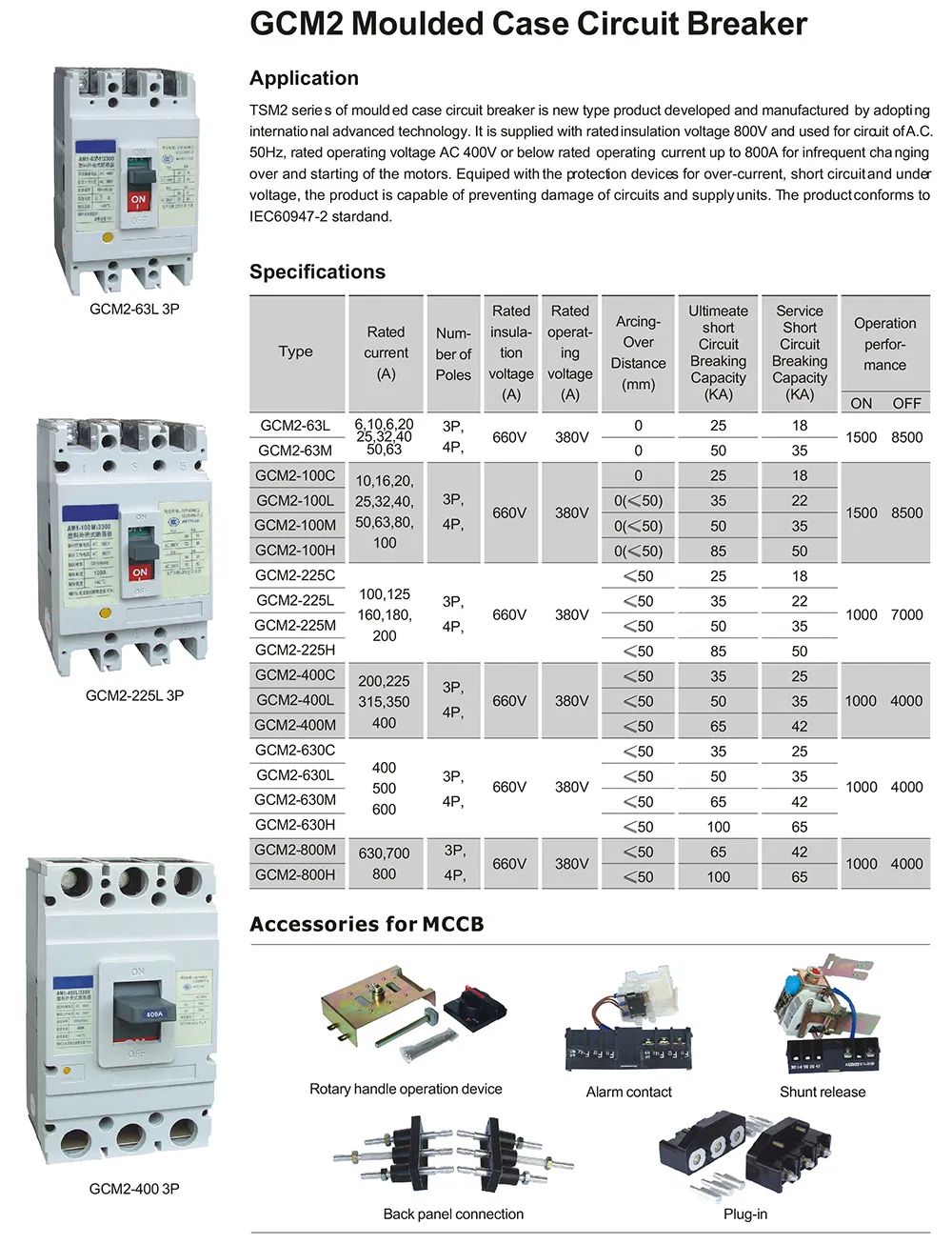 Molded Case Circuit Breaker 5