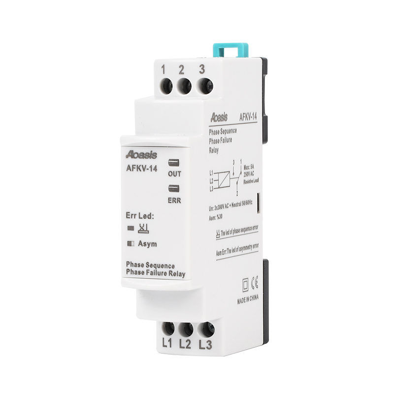 AOASIS AFKV14 380V Phase Sequence And Failure Protection Relay Voltage Monitoring Relay