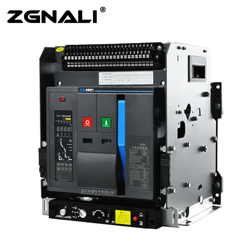 Intelligent Universal Air Main Switch Frame Drawer Type Circuit Breaker Low Voltage Dw45/Cw1-2000/3p4p