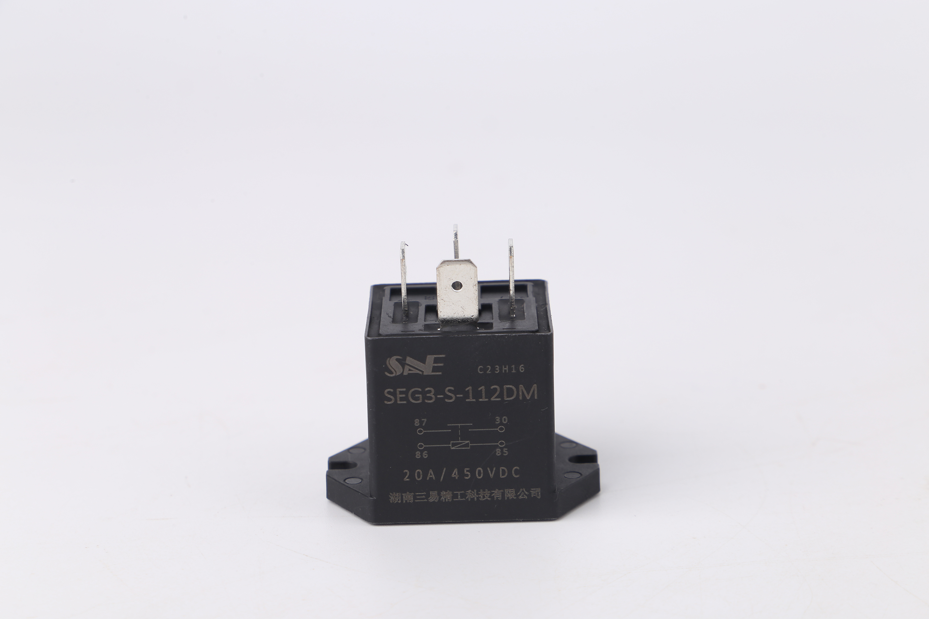 SNE SEG3-S-112DM Electromagnetic Phase Failure Dry Contact Smart Overload Compact 100A 12VDC 4 Pin TUV Battery Pack/Energy Relay