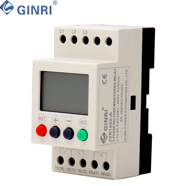 JVR1000-A Phase Failure Phase Loss Three-phase Under and Over Voltage Voltage Relay