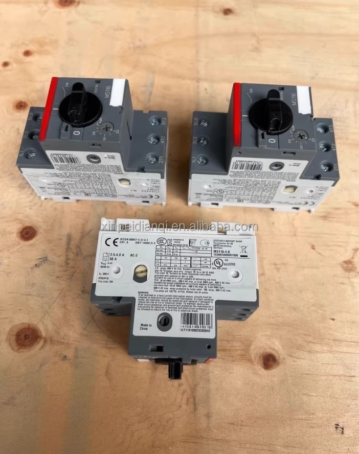 Original MS116-10 Manual Motor Starter 0.63 ... 1.0 A