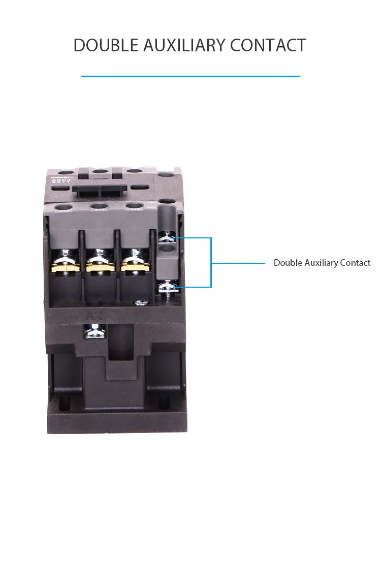 Electrical Contactor 3 Poles AC Type ADC3-18 AC Telemecanique Magnetic Contactor
