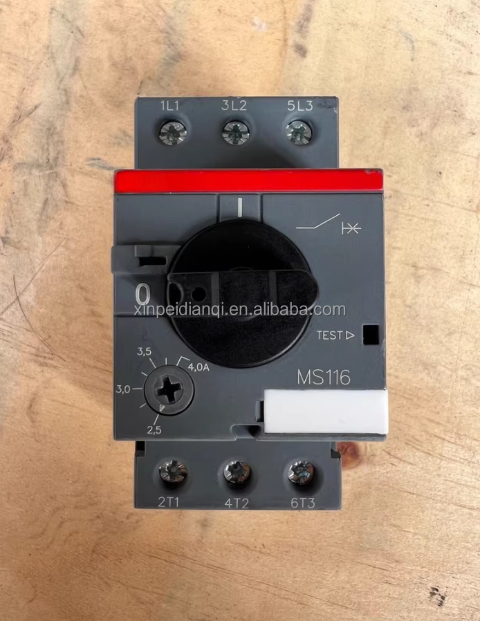 Original MS116-10 Manual Motor Starter 0.63 ... 1.0 A