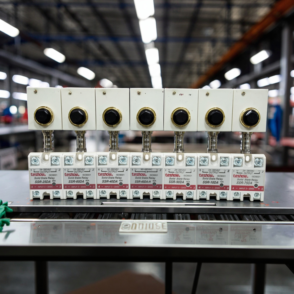 GMAX SSR-40DA Customizable Single Phase 40A Solid State Relay High Power Miniature ABS Material Sealed Protection OEM Support