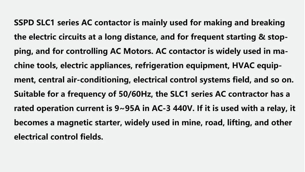 LC1d40 40A AC Contactor 220V Coil 3 Phase Magnetic Contactor 2