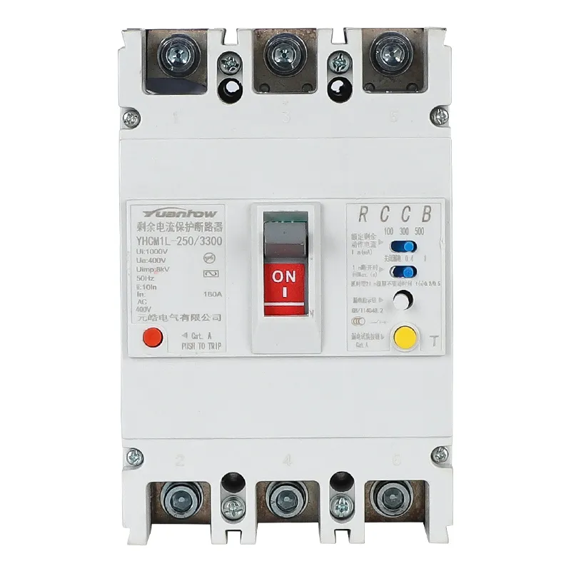 High Precision 3pole 800V 400V Smart Molded Case Circuit Breaker MCCB