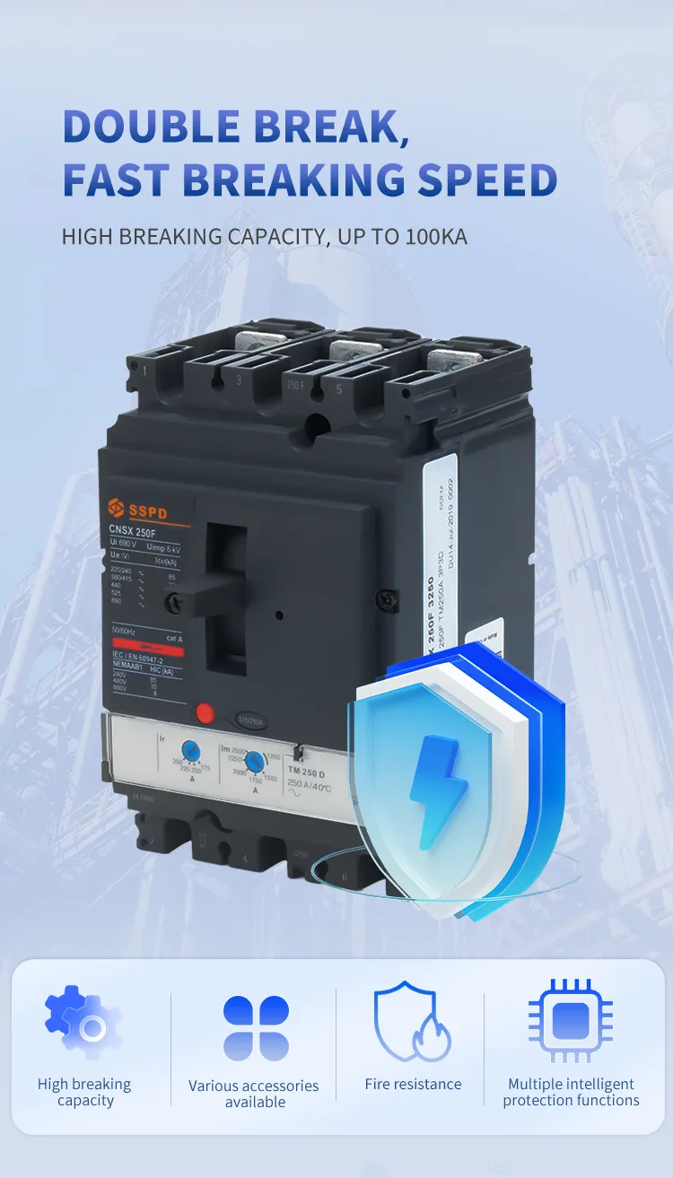 Compact 4 Pole MCCB Nsx250n