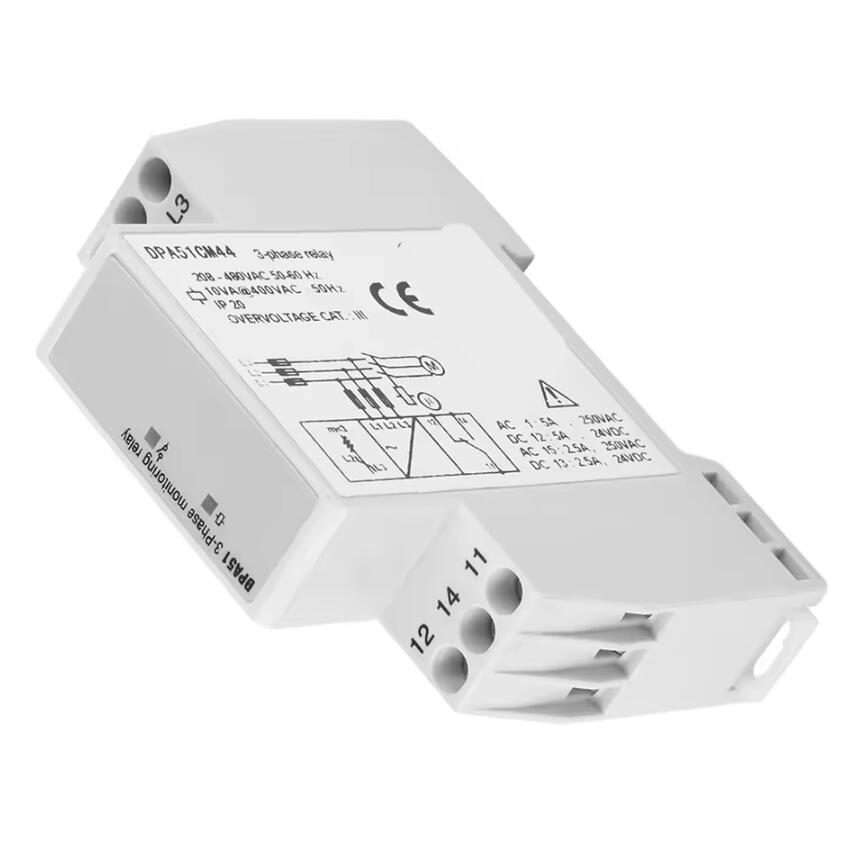DPA51CM44 3P Phase Failure Relay Solid Phase Sequence Monitoring Relay