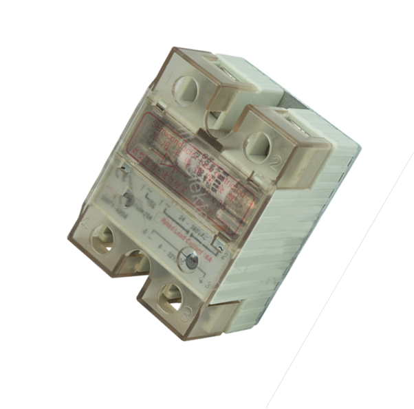 SSR-F-25DA-H Built-in Fuse DC to AC High Voltage Solid State Relay 4-32VDC Input 90-480VAC 25A Panel Mount SSR Module