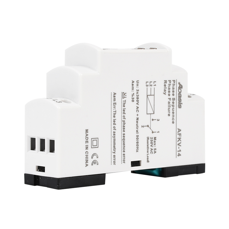 AOASIS AFKV14 380V Phase Sequence And Failure Protection Relay Voltage Monitoring Relay