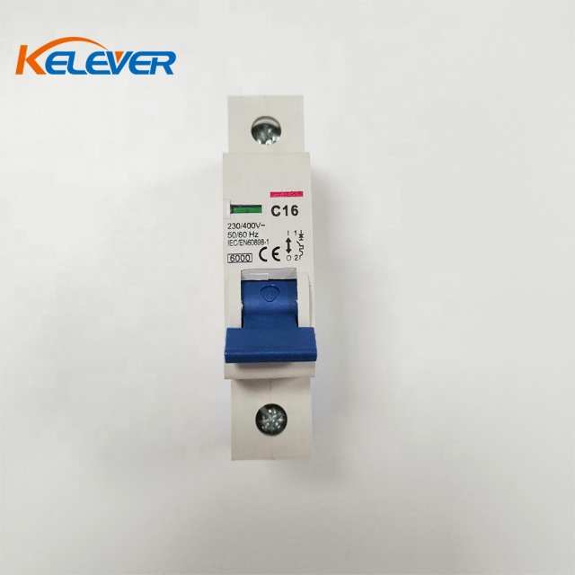 Good Price Home Electrical Single Pole 16A 6KA AC Mini Circuit Breaker MCB