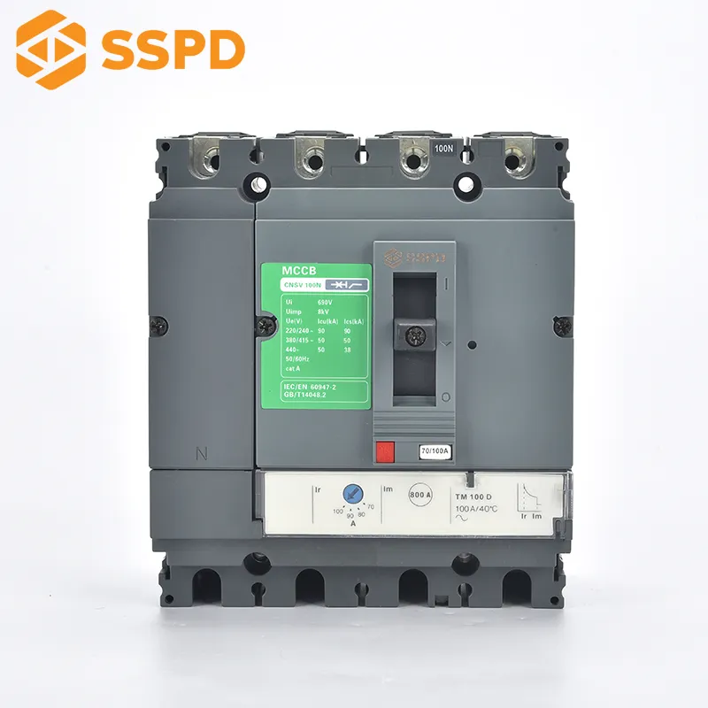 CNSV MCCB Compact Molded Case Circuit Breaker Image 1
