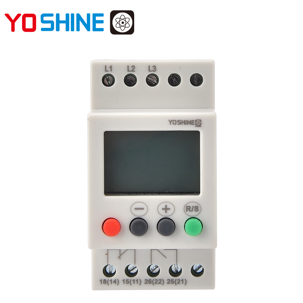 Yoshine 7020380C AC240V 16A 3PHASE DIGITAL VOLTAGE MONITORING RELAY Sealed Miniature