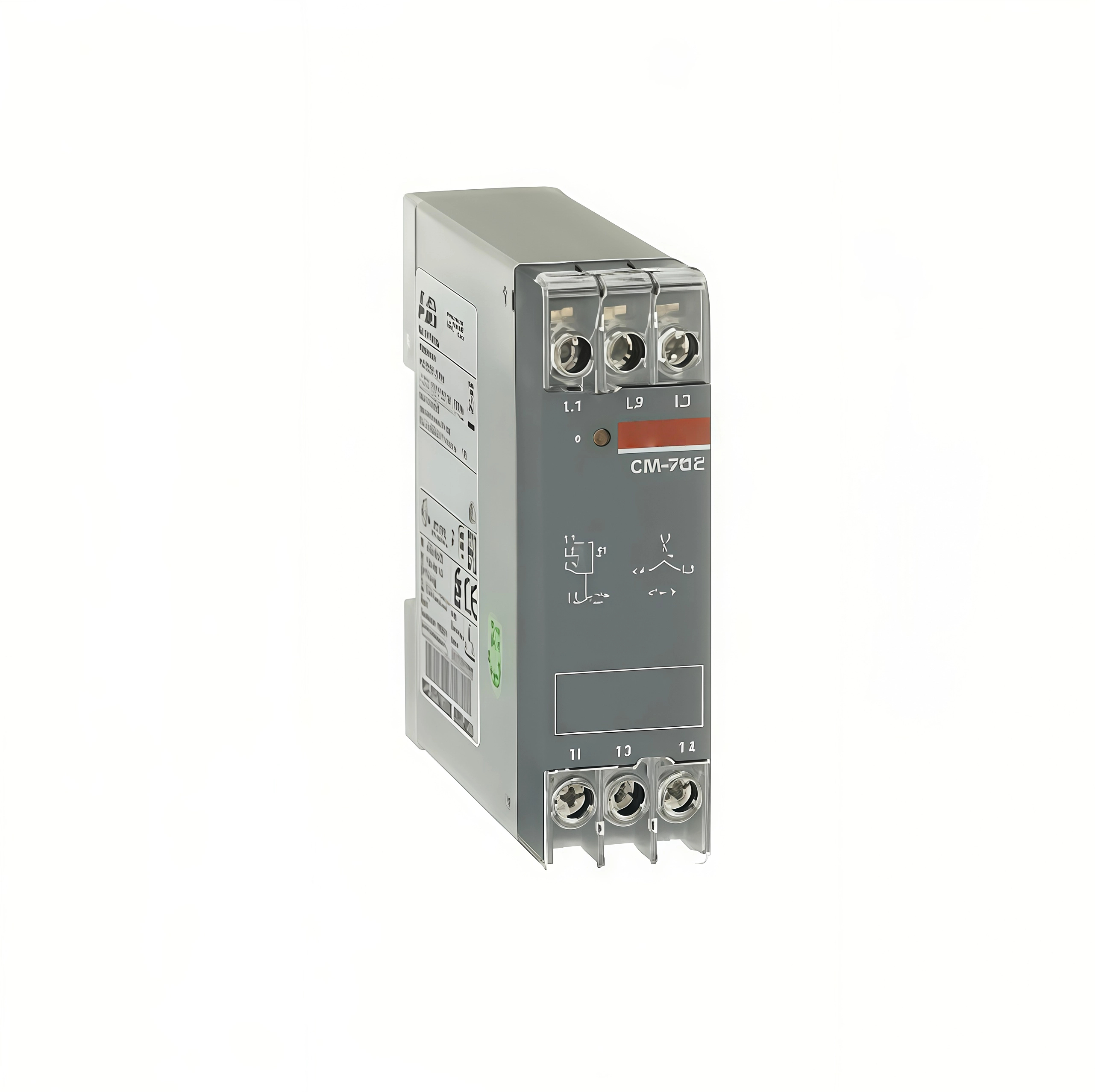 Adjustable Multi-Function Three Phase Monitoring Relay Module DIN Rail Mount Off-Delay Mode 220V AC/DC For Automation Control