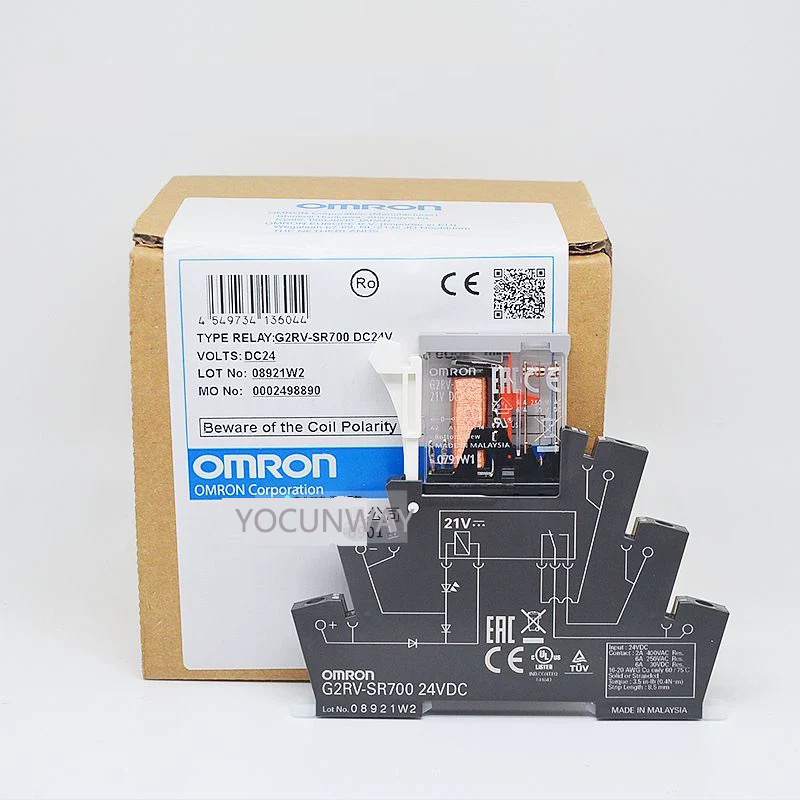 Authentic Original Genuine OMRON Solid State Relay G2RV-ST700 DC24 G2RV-SR500 DC24V G2RV-SR700 DC24V