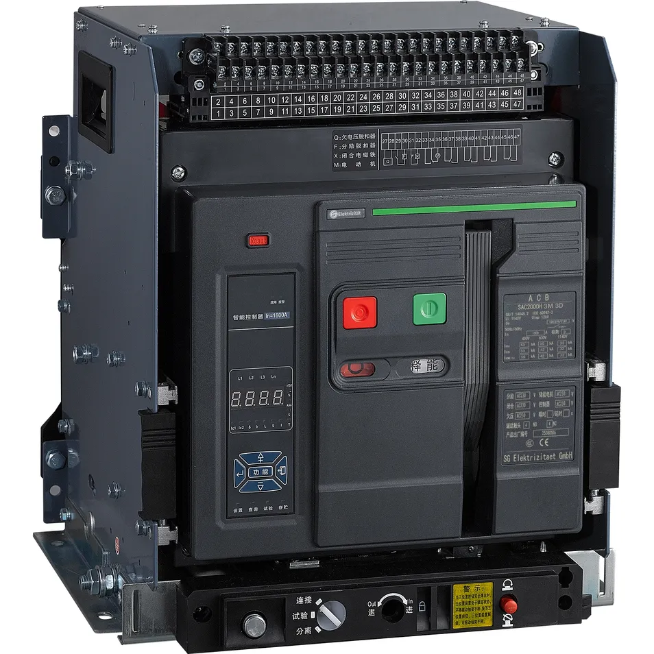 Stable Voltage Regulation Safe Operation Sac Series Air Circuit Breaker