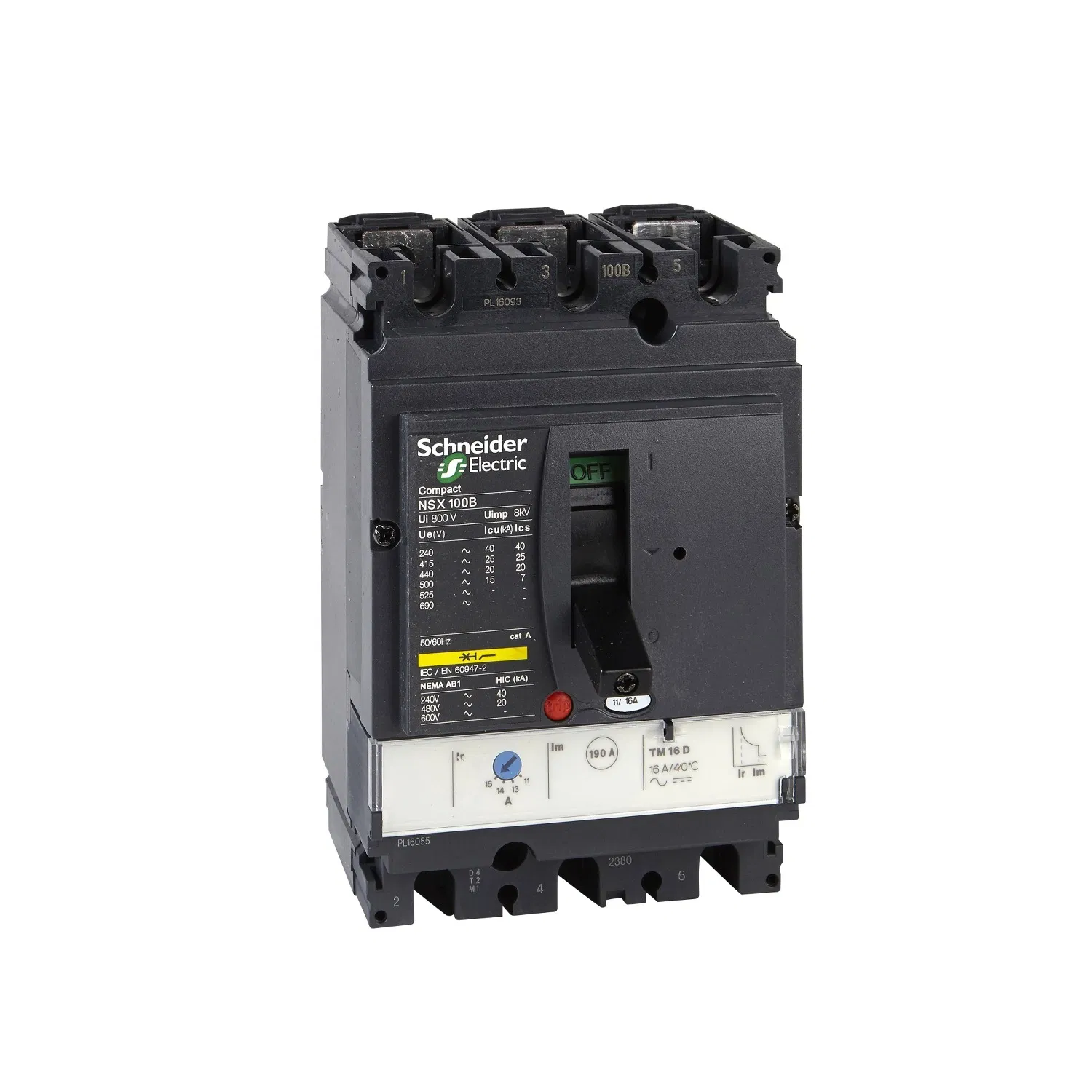 Molded Case Circuit Breakers High Quality Electrical Circuit Breakers AC MCCB 2p 3p 125A 250A 400A 630A 800A AC